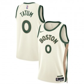 NBA Mænd Trøje Boston Celtics Jayson Tatum 2023-24 Nike City Edition Hvid Swingman